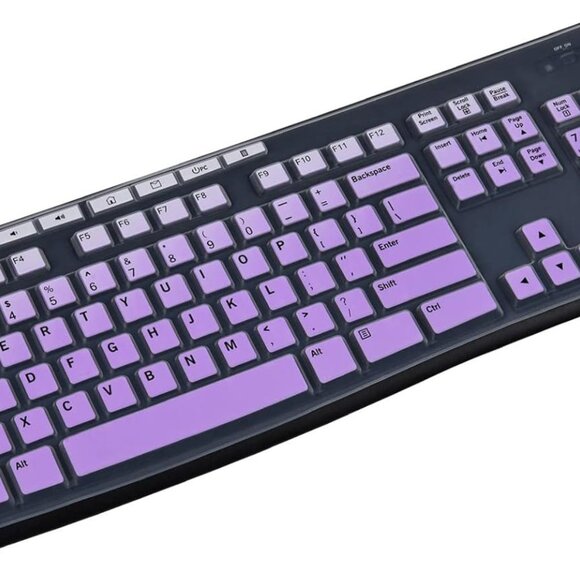 Keyboard Cover for Logitech MK270 MK295 Keyboard, Logitech MK295 MK270 MK260 MK2 - Picture 1 of 6